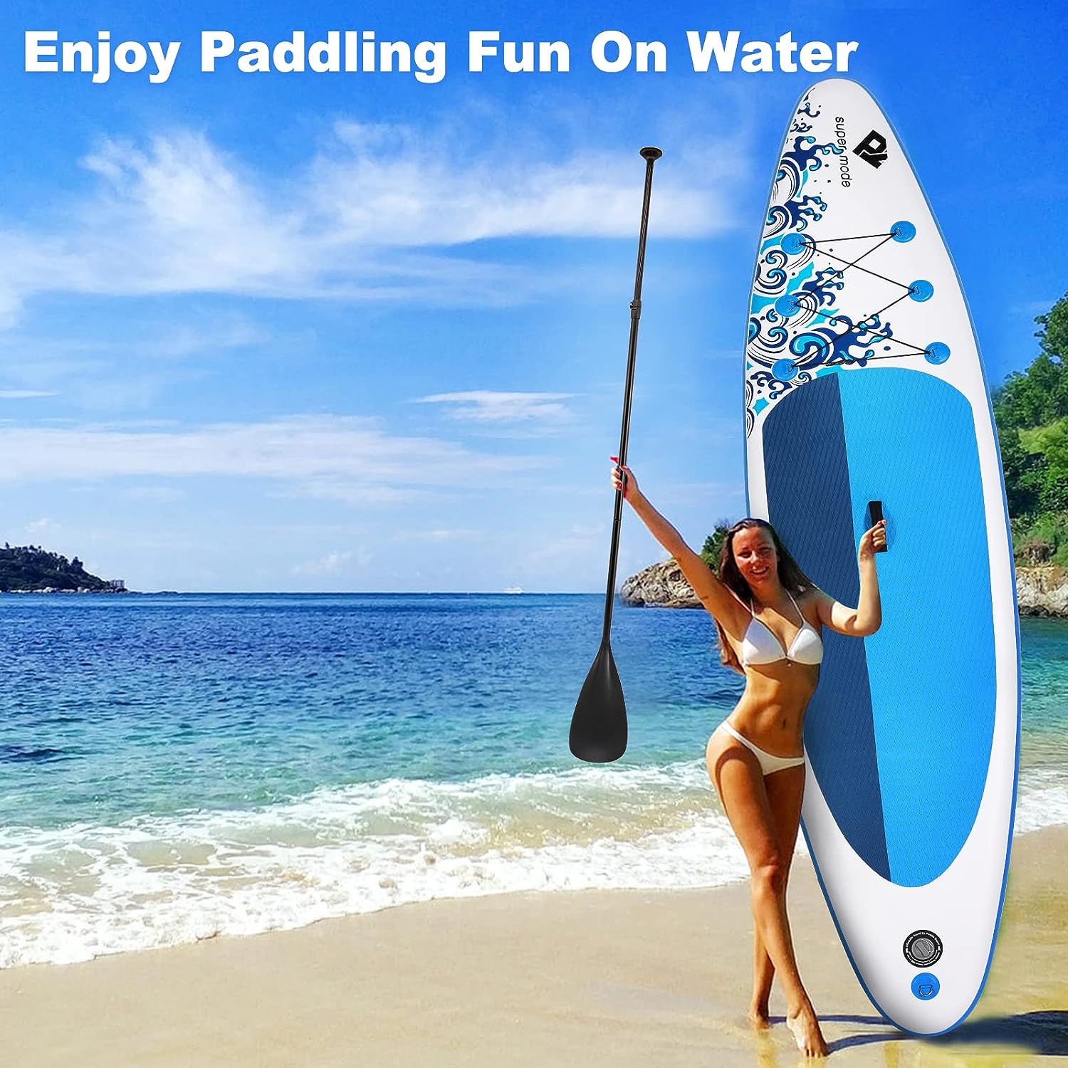 All-Inclusive Stand-Up Paddleboarding Kit: Robust Inflatables + Crucial Ride-on Gear
