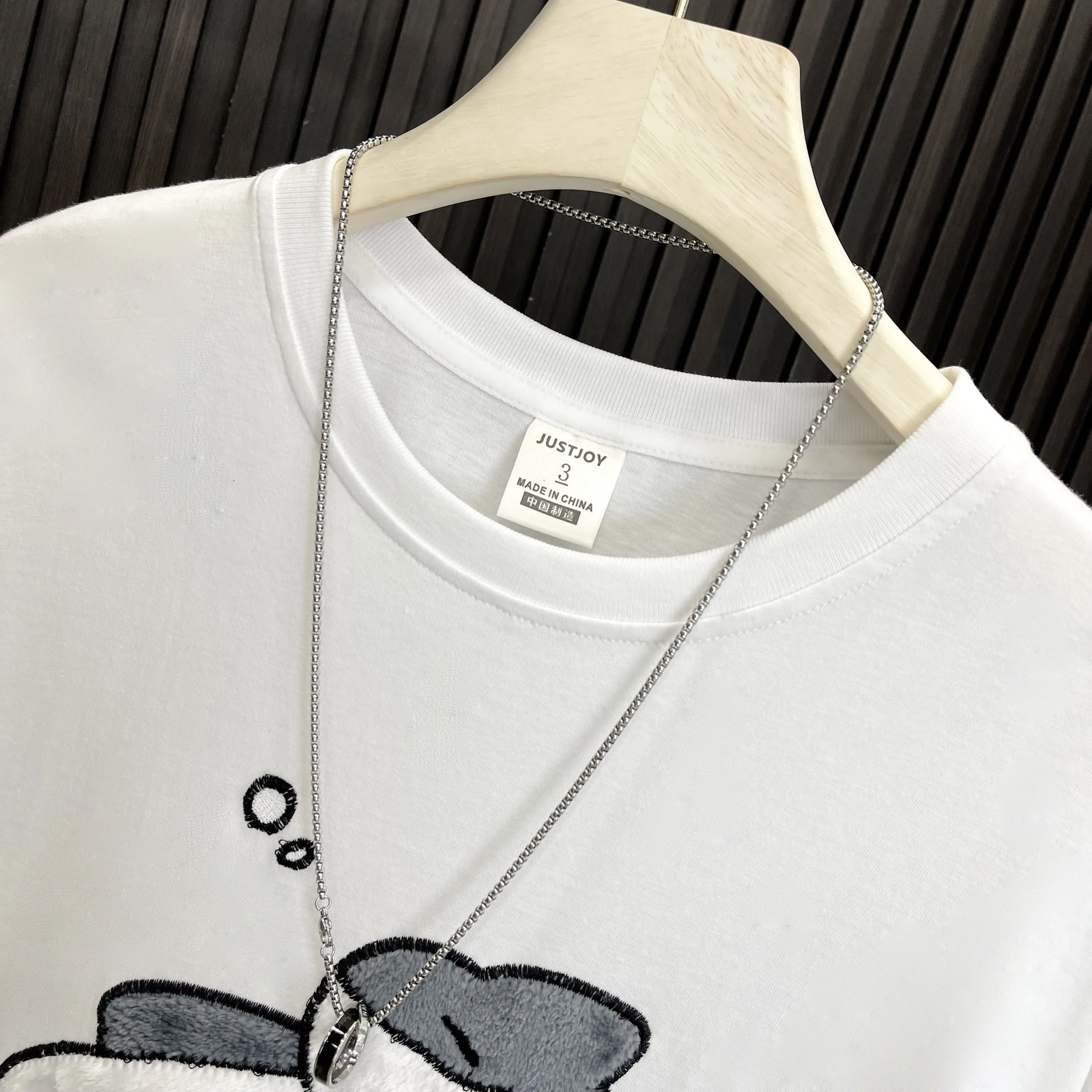 3D Flocked Embroidery Sleepy Cute Little Cat Womens Tshirt Plus Size Korean Cartoon Kawaii Top 2024 Y2k Summer Lazy Tees 250514