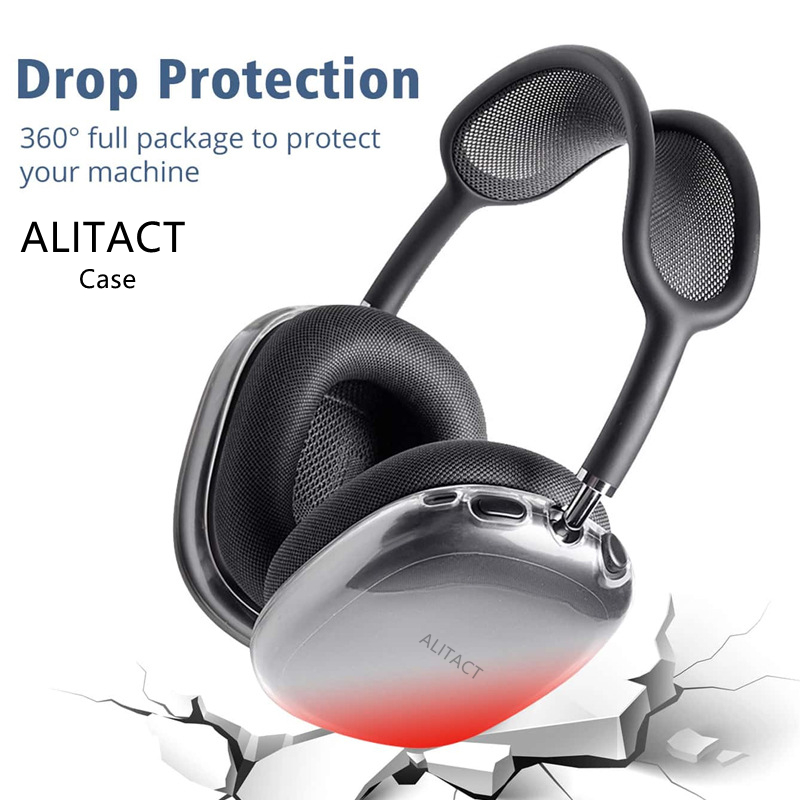 USA Stock for ANC Metal max pro 2 3 4 Headband Headphone Accessories Transparent Waterproof Protective case Maxs Headphones Smart Cover