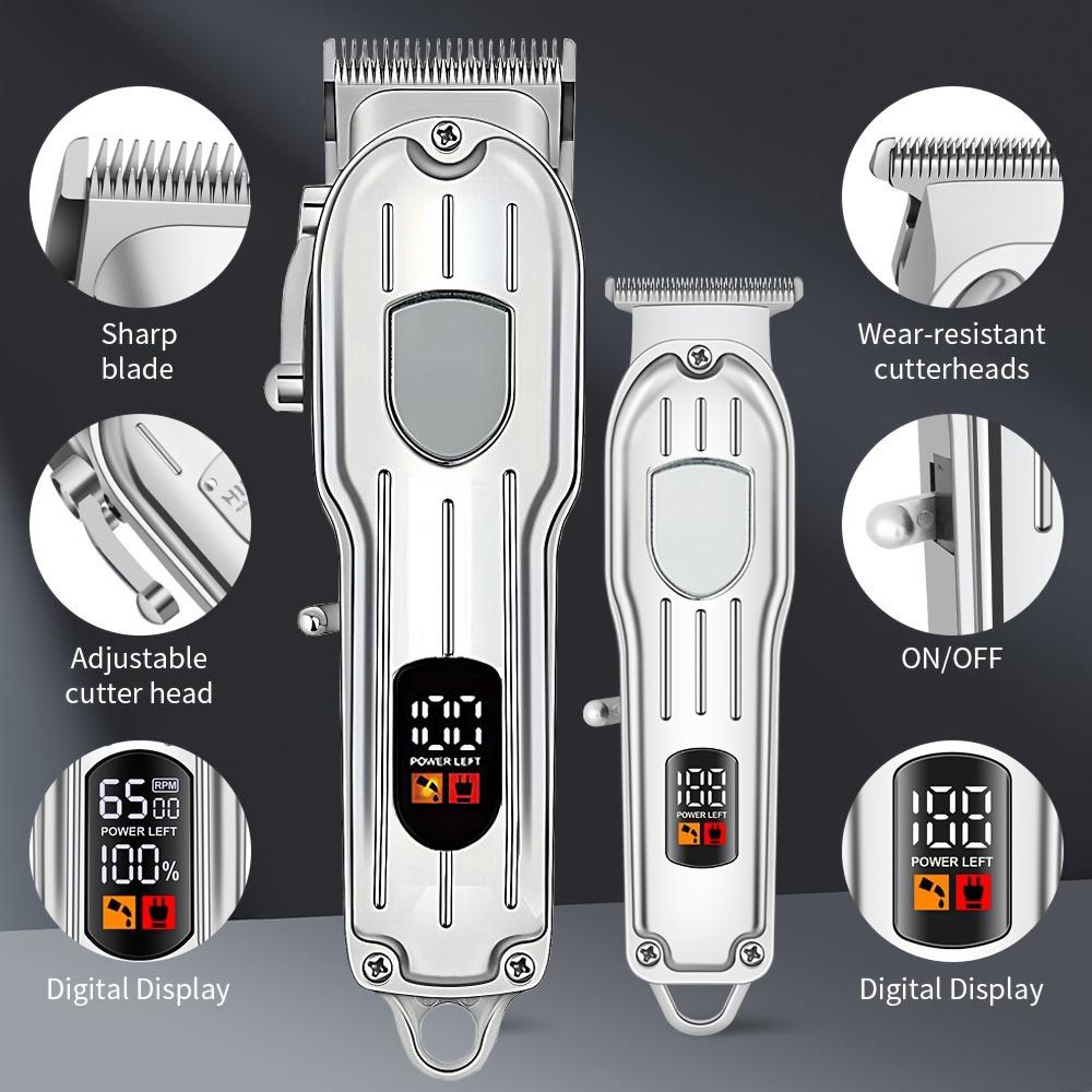 2025 new shaver, hair clipper, nose hair repairman four in one light luxury portable gift for boyfriend shaving razor