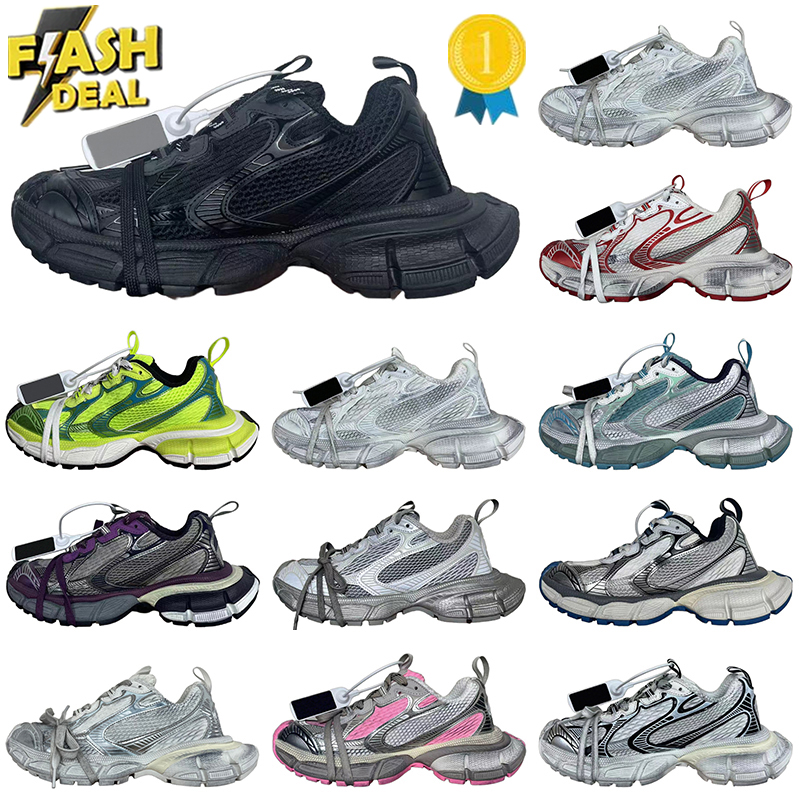 2025 Sneakers Track Runners 10.0 Designer Platform All Black White Multicolor Pink Blue Grey Ancien Daddy Men Women Trainers Tennis Shoes 35-45