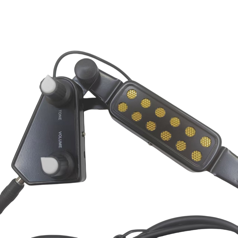 Guitar Card Edge Pickup with Three-Meter Linking Line for Wood Acoustic Guitars