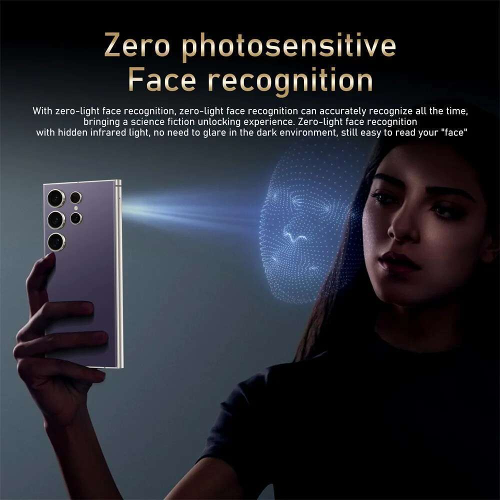 2025 Cellphones S25 Ultra 7.3Hd Original Global Version Mobile Phones 5G Smartphone Dual SIM Card 7800Mah Android 14 Cell Phone