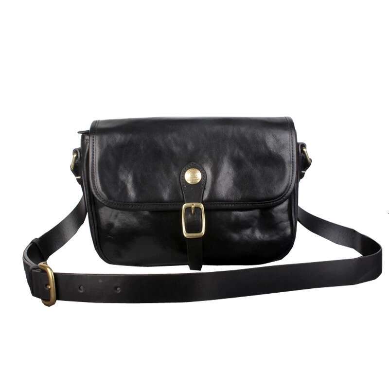 High Quality Genuine Leather Men Satchel Fashion Weekend Outdoor Daily Natural Real Cowhide Teens Shoulder Crossbody Bag
