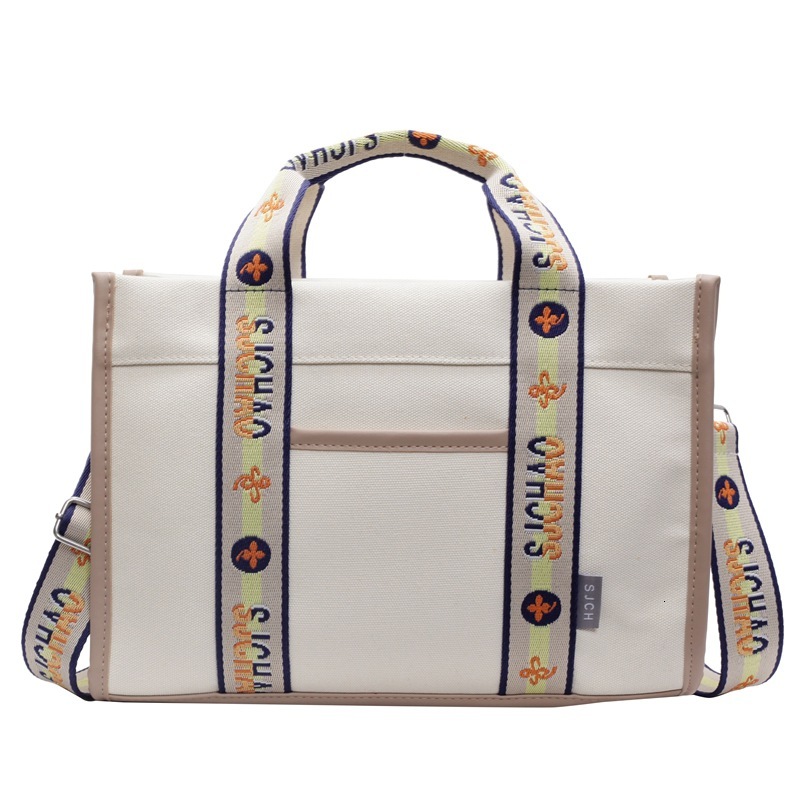 Designer Bag Free Shipping Large Capacity Detachable Canvas Women's Handbag Simple And Multifunctional Commuting Shoulder Casual Crossbody Bag Be