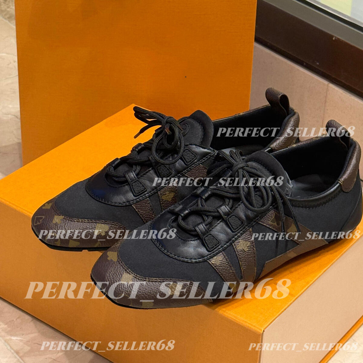 new women sneaker digital prelaunch ballet flats sneakerina metallic grained calf leather fashion matching lace up casual shoe men couple designer