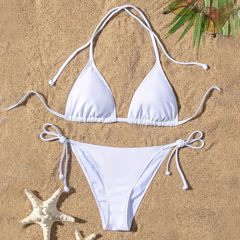 Bikini été sexy plage bikini maillot de bain fendu île printemps chaud vacances vêtements de haute qualité mode
