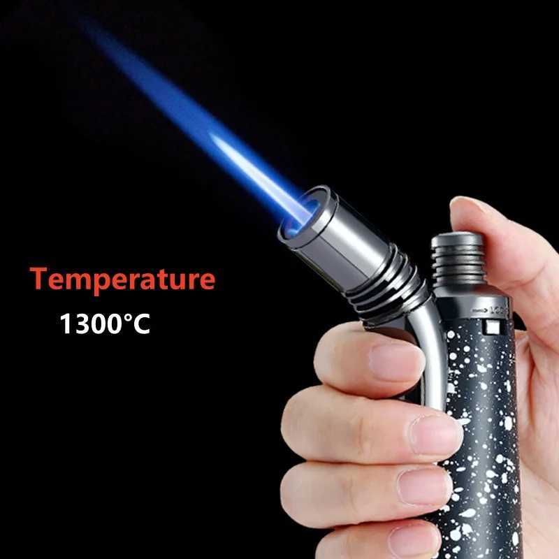 JOBON Multi-function Welding Gun Butane Gas Lighter Outdoor Windproof Blue Flame Turbine Torch Jet Lighter Cigar BBQ ToolsT250516