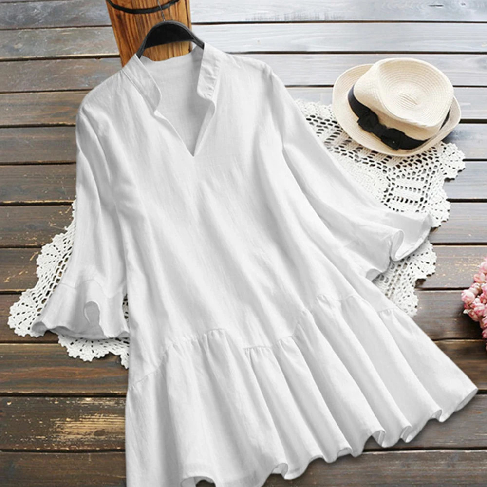 Summer Plus Size TShirt Loose Vneck Short Sleevess Harajuku Tops Oversized Solid Color Shirt 4XL 5XL 6XL 250514