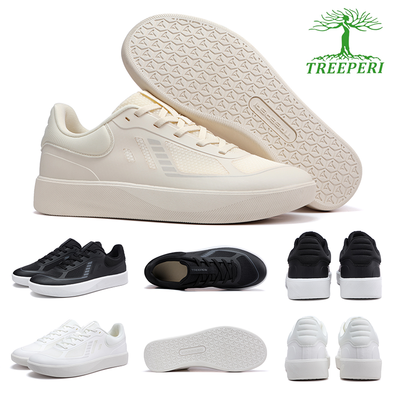 free shipping treeperi sneakers T95 flats mens trainers women casual fashion luxury outdoor sports classic white black good match womens mens designer