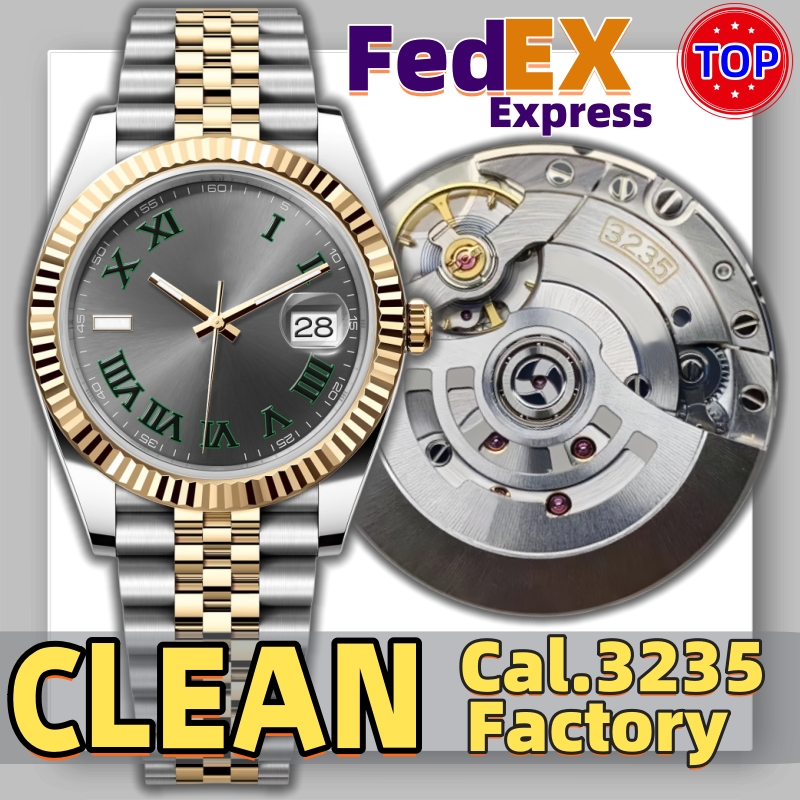 CLean Factory Mens Watch High Quality Designer Watches Swiss Cal.3235 movement Automatic Mechanical watch 72H Power Reserve Sapphire 904L stainless steel With Box