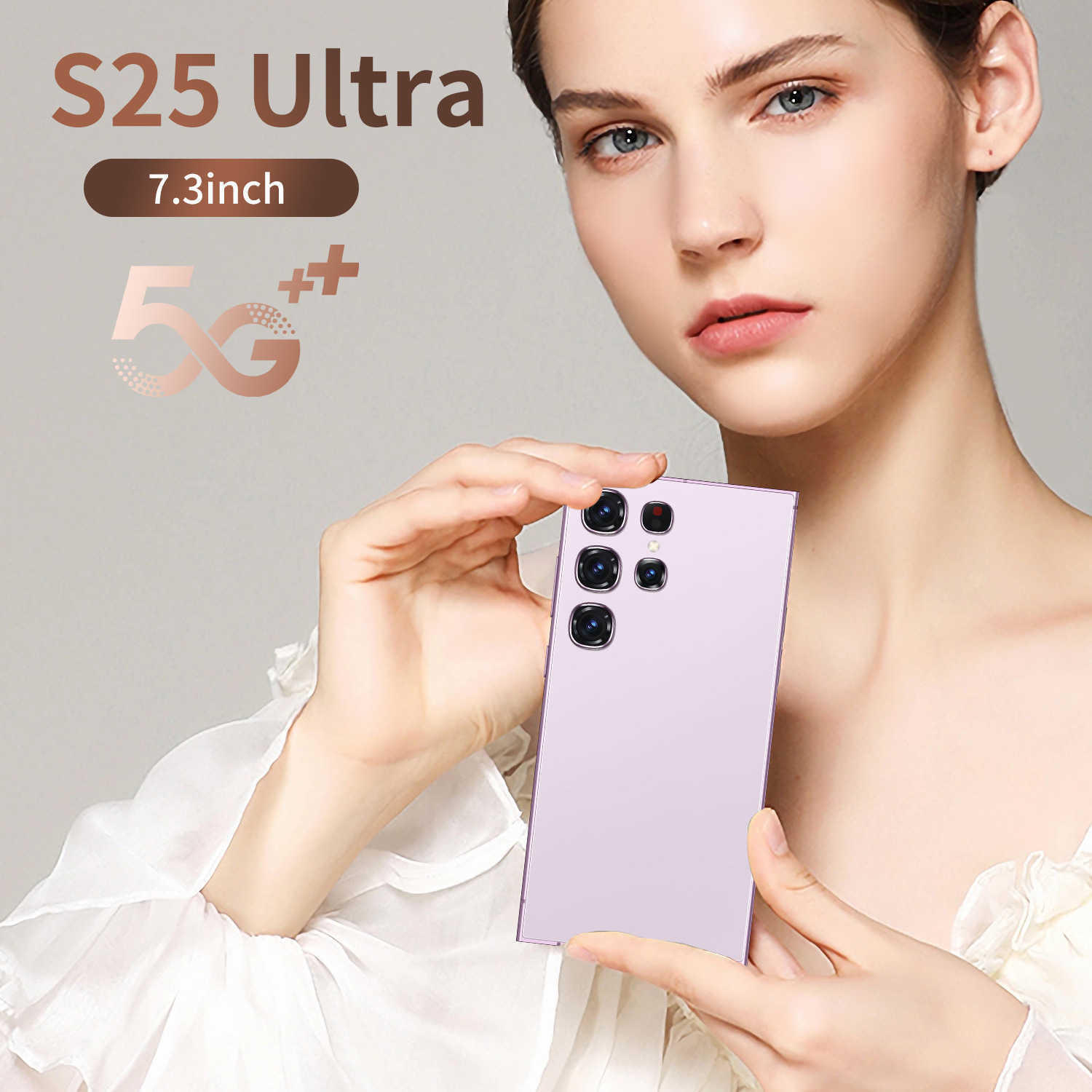 2025 New S25 Ultra 7.3-inch 4+64G Fast Charging Android Smartphone R250516
