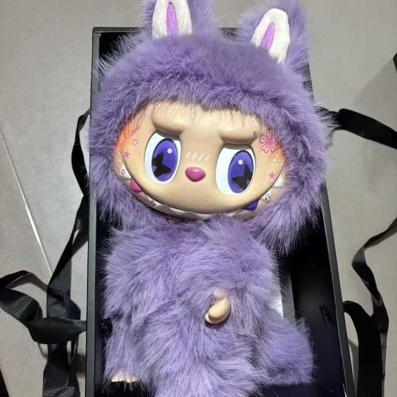 New Arrival Presale 38Cm Zimomo The Monster Labubu Diy Big Leader White Limited Archangel Creative Change Doll Figure Vinyl Doll Birthday Gi 523 L2507
