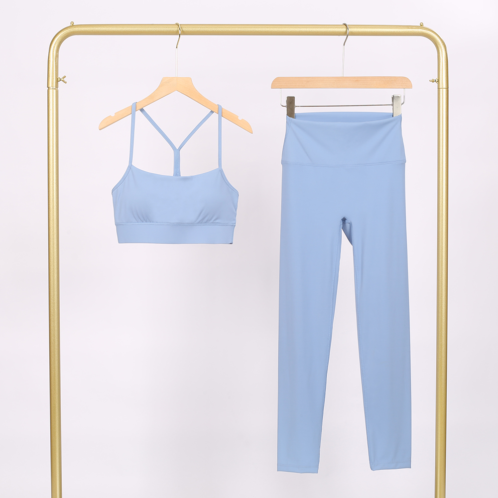 2025--2 Pieces Women Yoga Set Gym Top Bra Fitness High Waist Push Up Leggings Workout Set Running Sports Clothes Tracksuits Sportswear