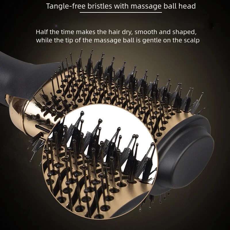 Household integrated hot air brush, dual-purpose multifunctional hair dryer, for women, Mother's Day gift