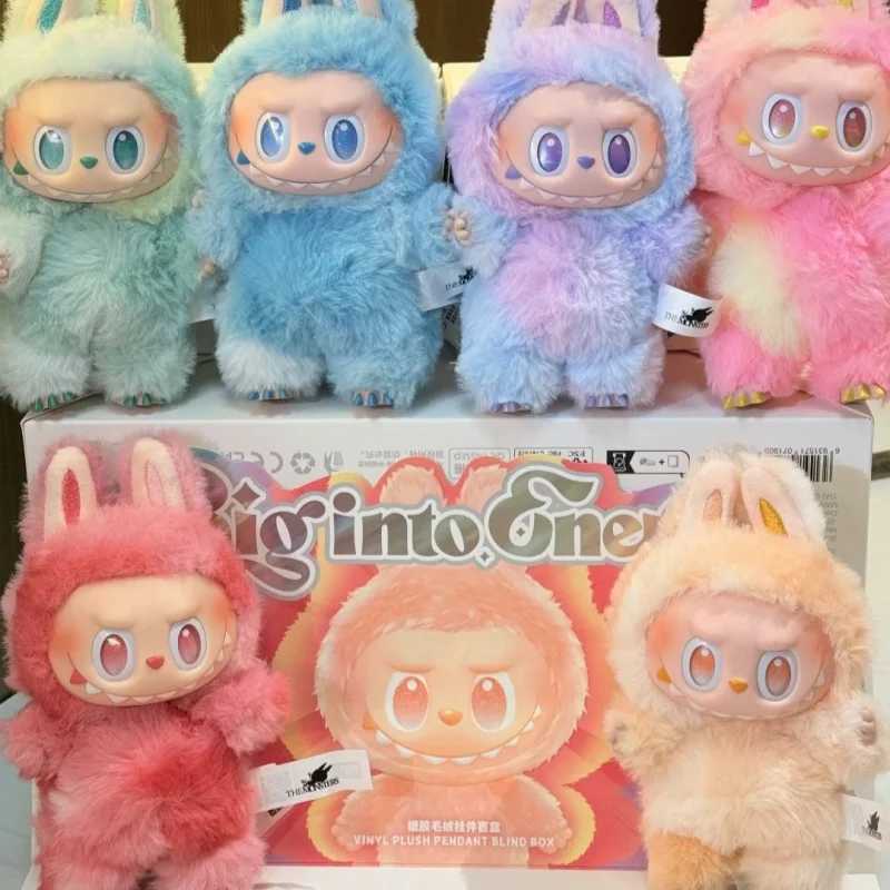 New Arrival New Genuine Labubu 3rd Generation Front High Energy Series Vinyl Pendant Macaron 3rd Generation Blind Box Doll Collection Doll T250516
