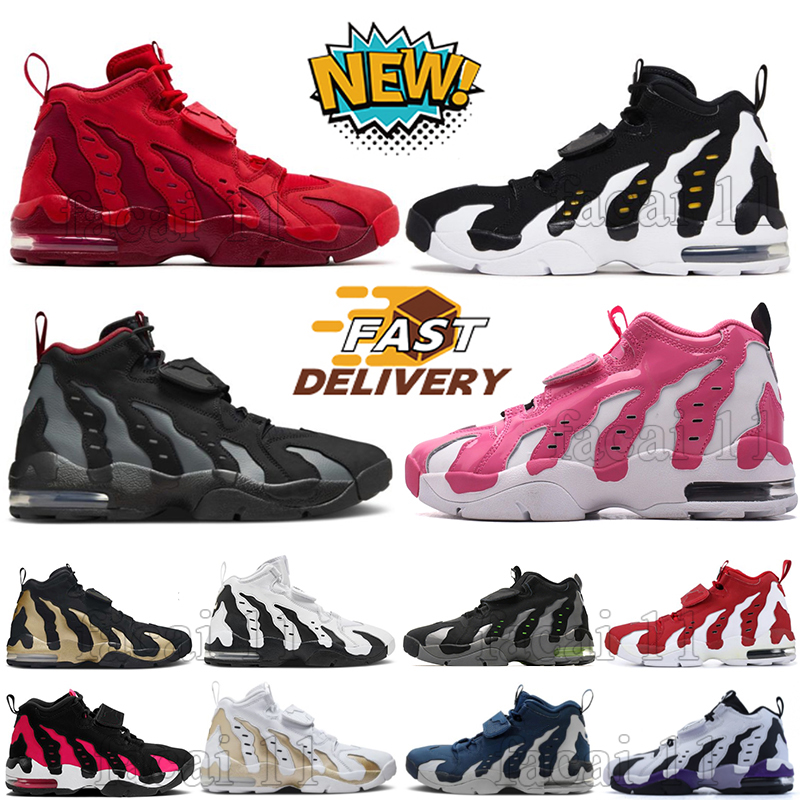 Shoes Basketball Designer Diamond Turf 96 Mens Womens Classic Vivid Pink Black White Falcons Varsity Red Trainers Sports Sneakers Casual Dt
