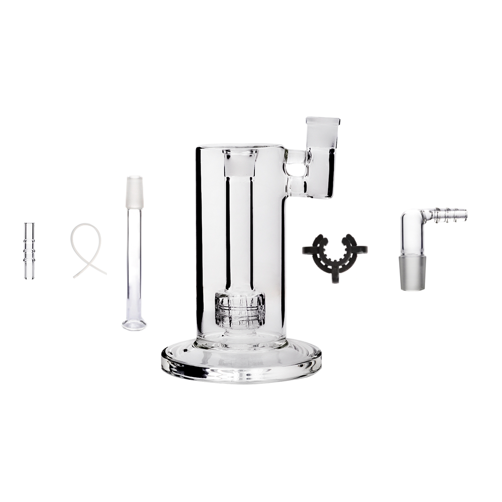 14mm 6 in 1 Mobius Matrix Percolator FC UFO glass bubbler water pipe bong kit