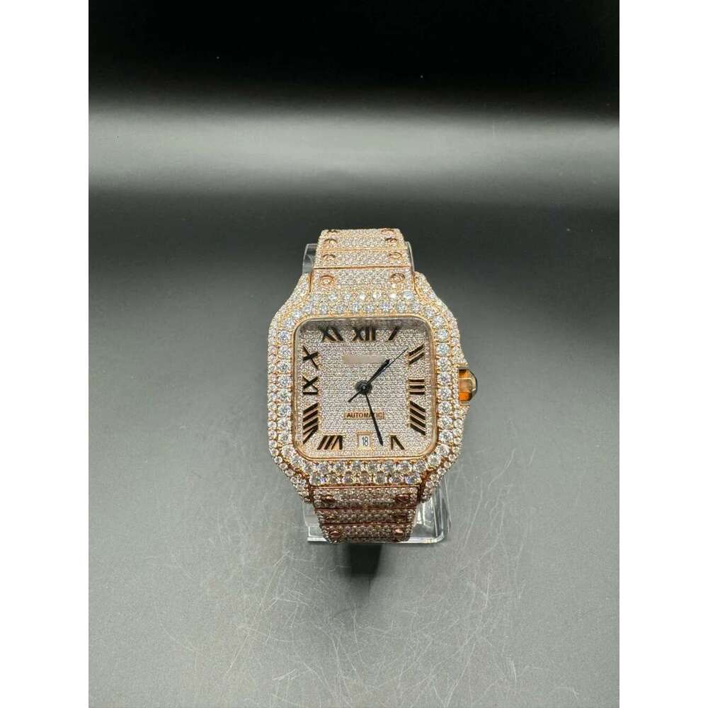 Watch Watches, Fully Automatic VVV Moissanite Dia Iced Out Top Designer Free fast delivery aaa+ Fashionable watch VVS