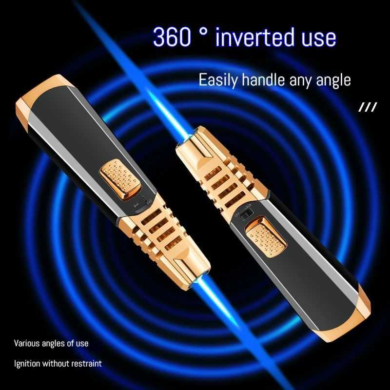 1300 Lighter Multi Functional Home Ignition Tool Butane Torch Windproof Blue Fire High Box Spray Gun Lighterst250517 W260202