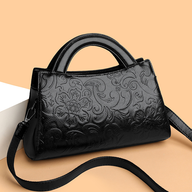 2025S designer shoulder embossed texture commuting handbag Chinese style simple and versatile casual women tote bag