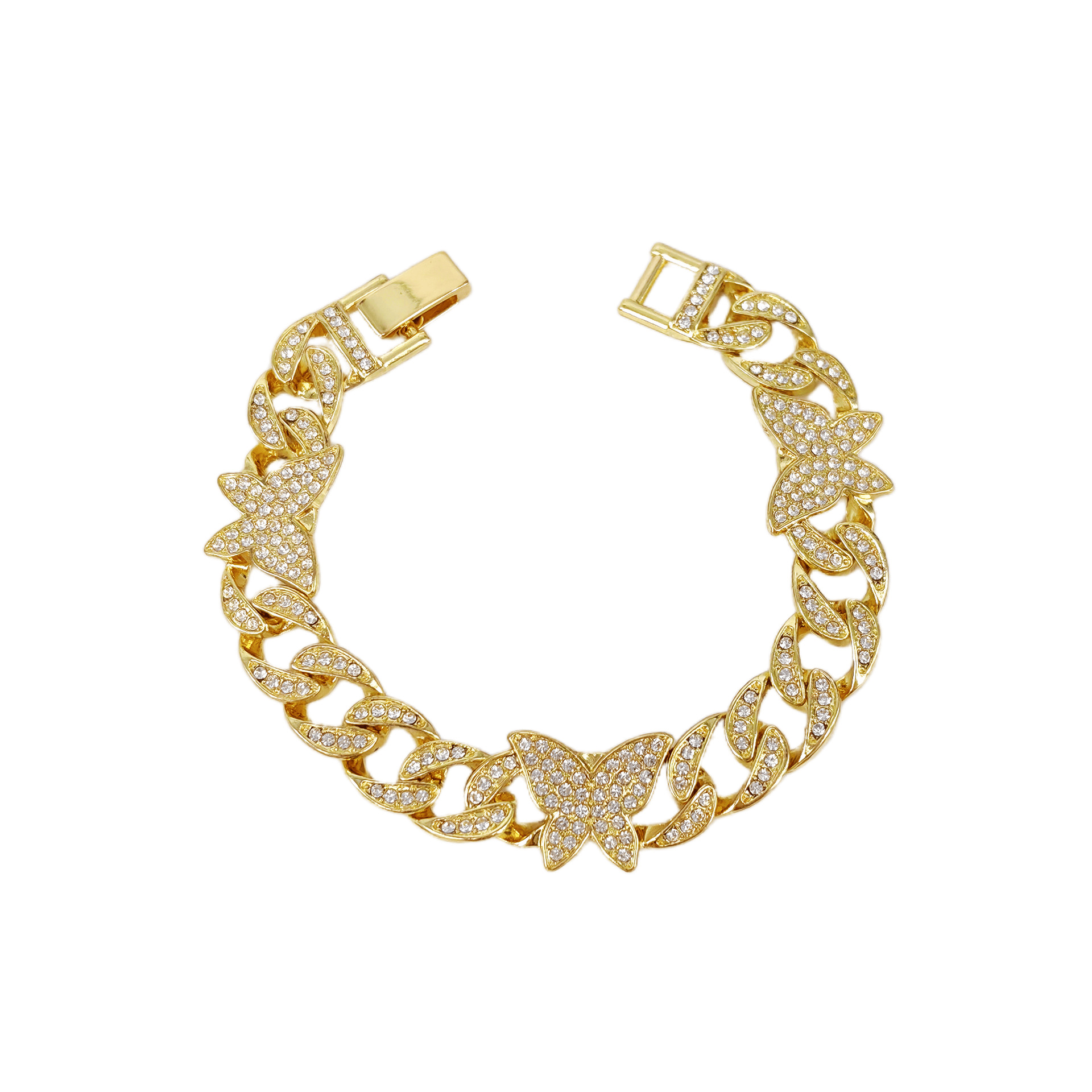Chic Urban Fashion Statement Piece - Glittering Diamond Accent Choker Ideal For Both Genders