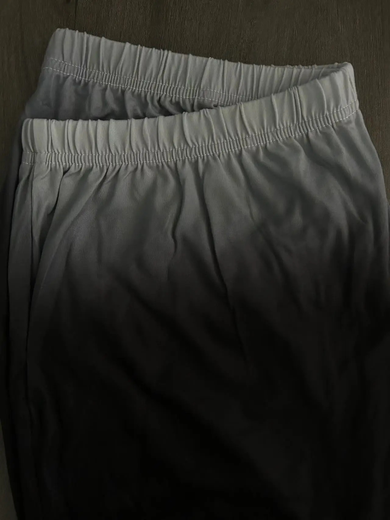 Europe and the United States plus size spring autumn round neck gradient long sleeve trouser set 250513Z