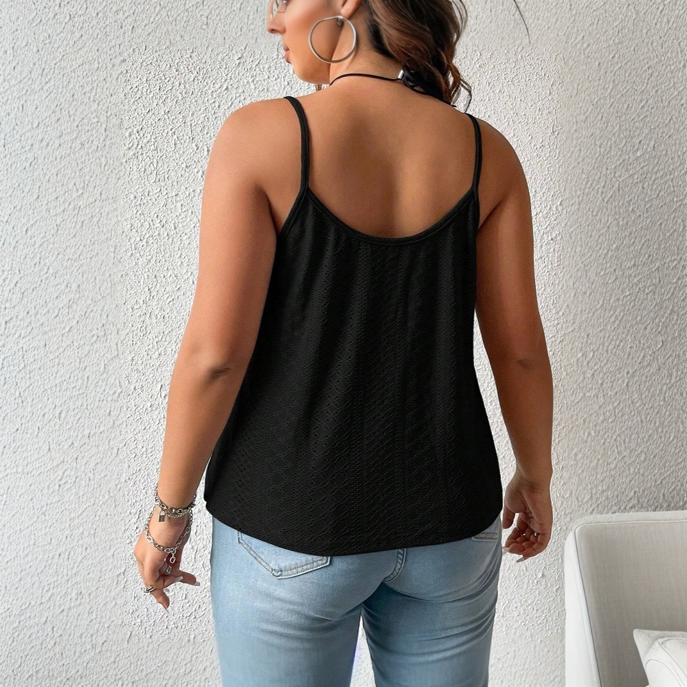 2025 New Camisole Vest for Spring and Summer Simple and Sexy Spicy Girl Wearing Sleeveless Top for Outerwear