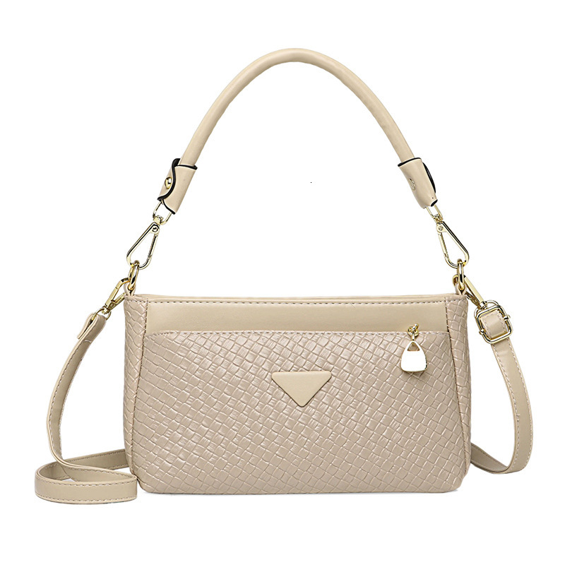 2025S designer fashionable small square trendy new women spring summer simple and versatile shoulder bag light luxury texture handbag crossbody bag