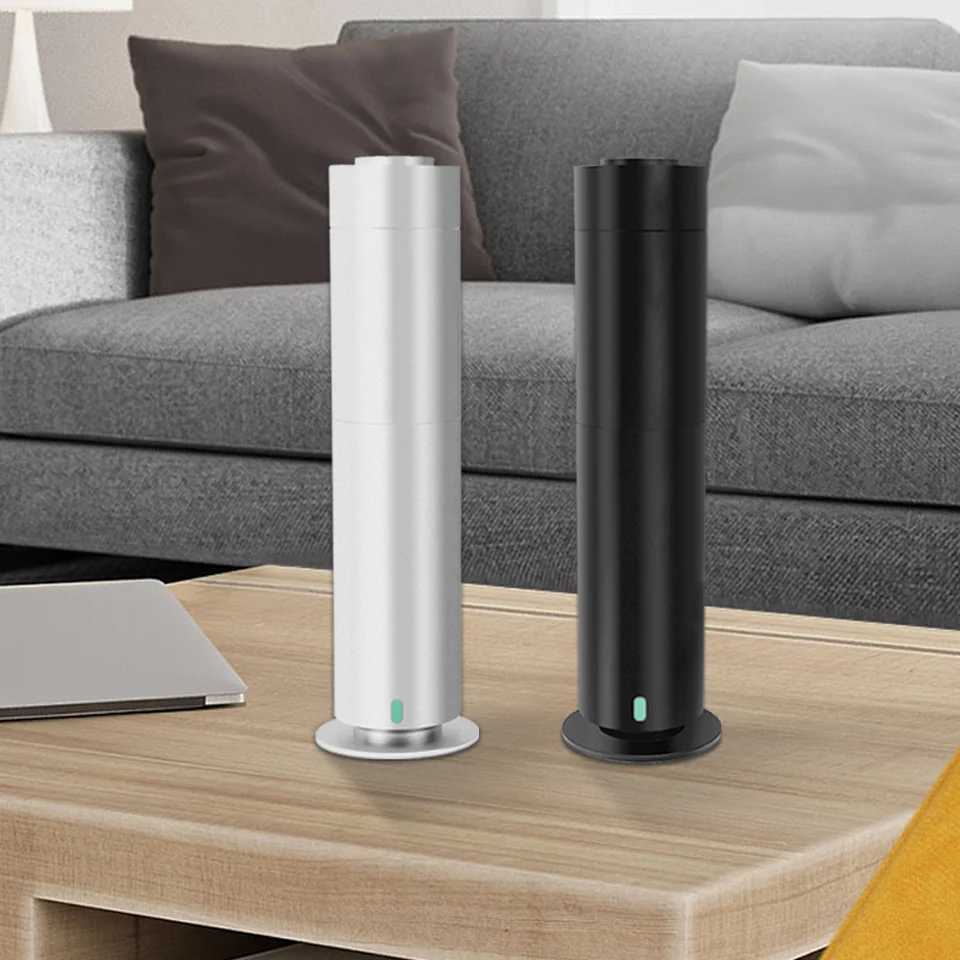 120ml Remote-Controlled Modern Metal Tower Aroma Diffuser Machine Stylish Scent Diffuser with Remote Control W250516