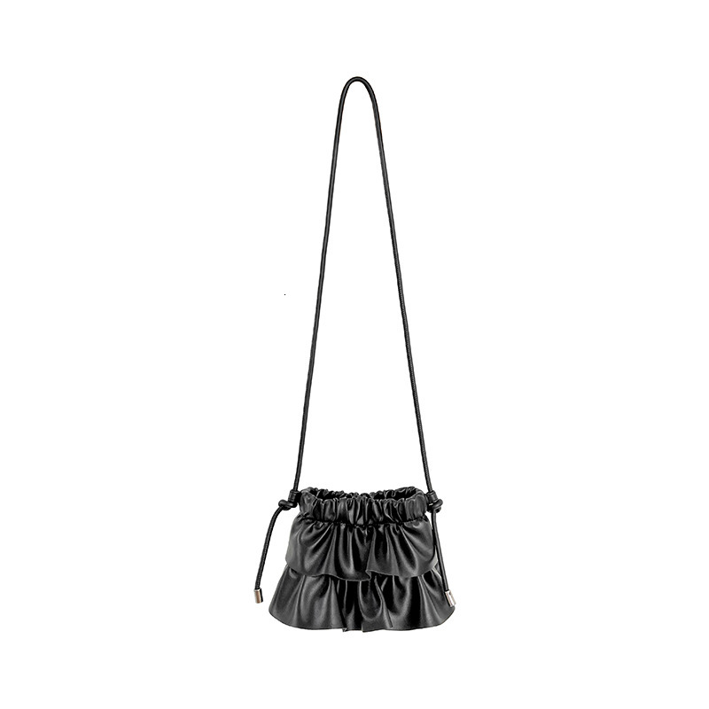 2025S Designer Spring/Summer New Product High Beauty Crossbody Fashion Versatile Drawstring Shoulder Korean Trendy Cool Women Cloud Bag