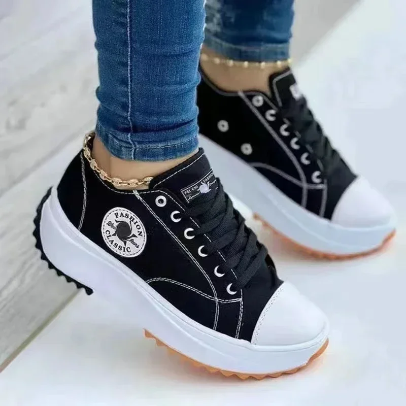 Allstar New Fashion Summer Women Casual Shoes Footwear Plus Size Sneakers For Female new Lace Up Tennis