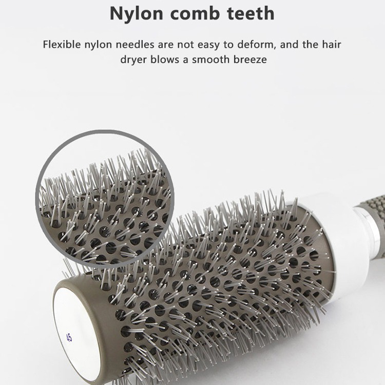 Curling Iron Comb Air Brush Comb Roller Comb Curling Hair Blowout Pear Blossom Head Styling Comb