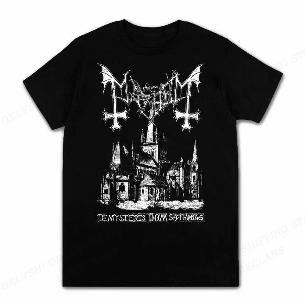 Rapper Mayhem Death T Shirt Men Fashion T-shirts Cotton Tshirt Kids Hip Hop Tops Tees Womens Tshirt Anime Rock Camisetas Boy Tees X250516