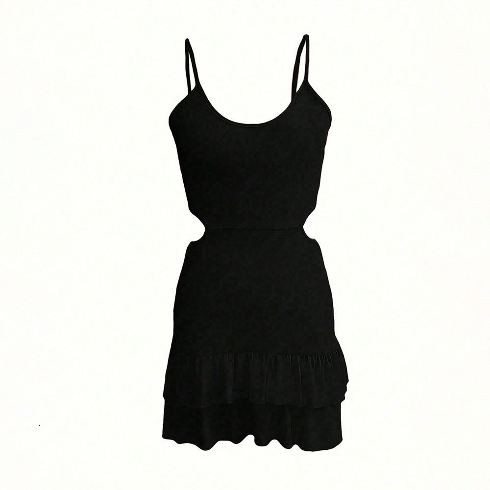 Large Size Womens 202 Spring/summer New Versatile Commuting Style Dress Slim Fit Waist Cinching Short Skirt
