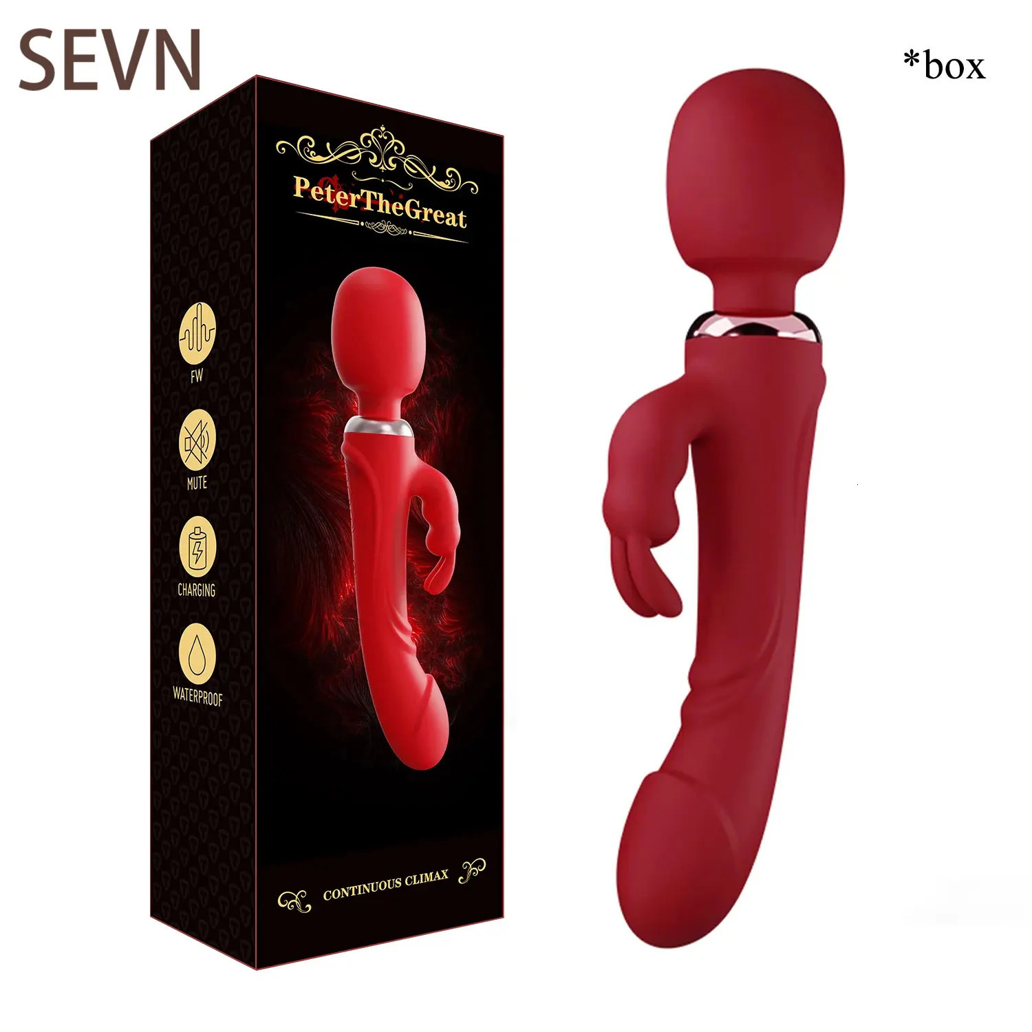 Double Head Powerful Vibrator for Women 30 Speed Clit Stimulator G Spot Vagina Massager Female Masturbator Sex Toys for Adult 18 250515