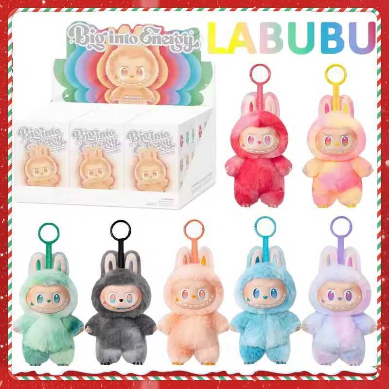 Brand New Labubu V3 Monster Energy Series Large Vinyl Pendant Blind Box Cute Doll Keychain Decorative GiftT250516