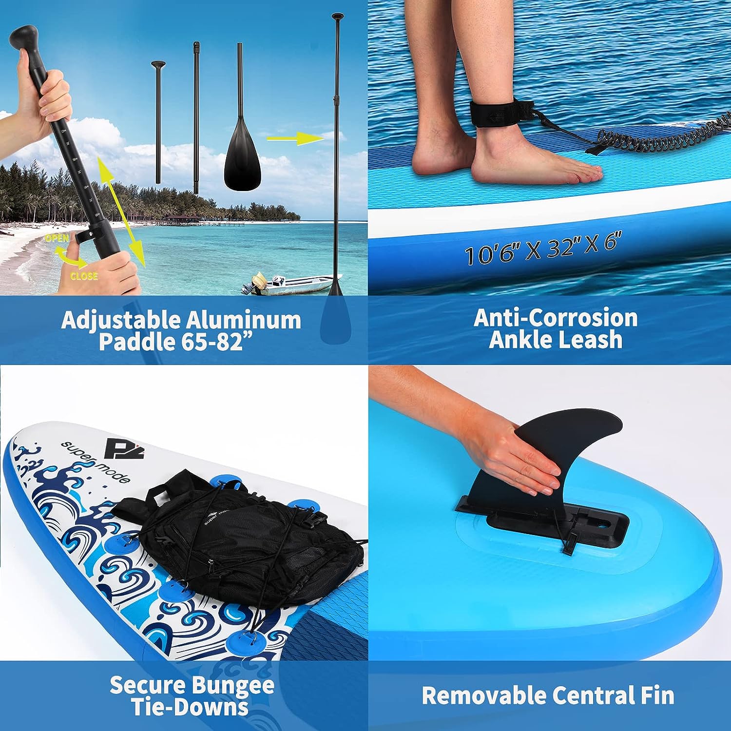 All-Inclusive Stand-Up Paddleboarding Kit: Robust Inflatables + Crucial Ride-on Gear