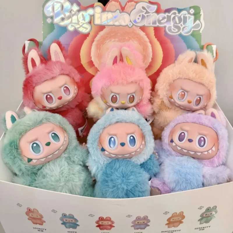 New Arrival New Genuine Labubu 3rd Generation Front High Energy Series Vinyl Pendant Macaron 3rd Generation Blind Box Doll Collection Doll T250516