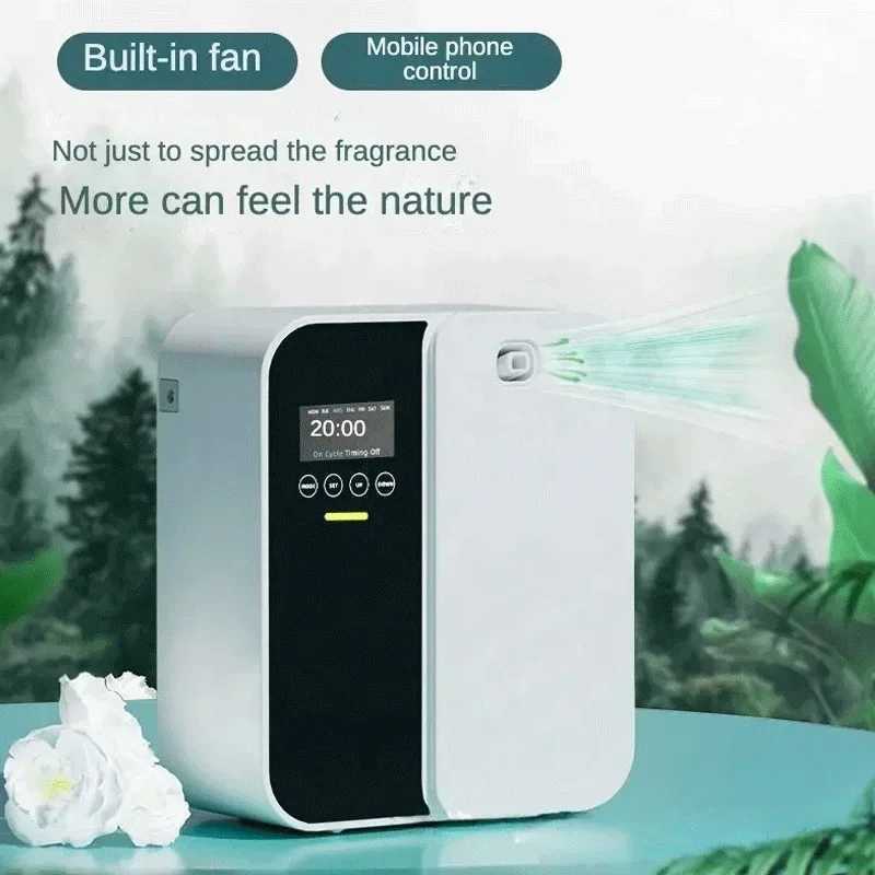 NAMSTE 1000m Scent Diffuser Machine Wall Mounted Fragrance Diffuser 500ML Essential Oils Diffuser Electric Home Air Freshener W250516