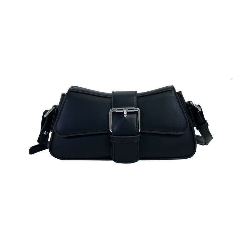 Solid color Leather Crossbody Bags For Women Brand Underarm Shoulder Bag Fashion Trend Women's Designer Handbag and Purse