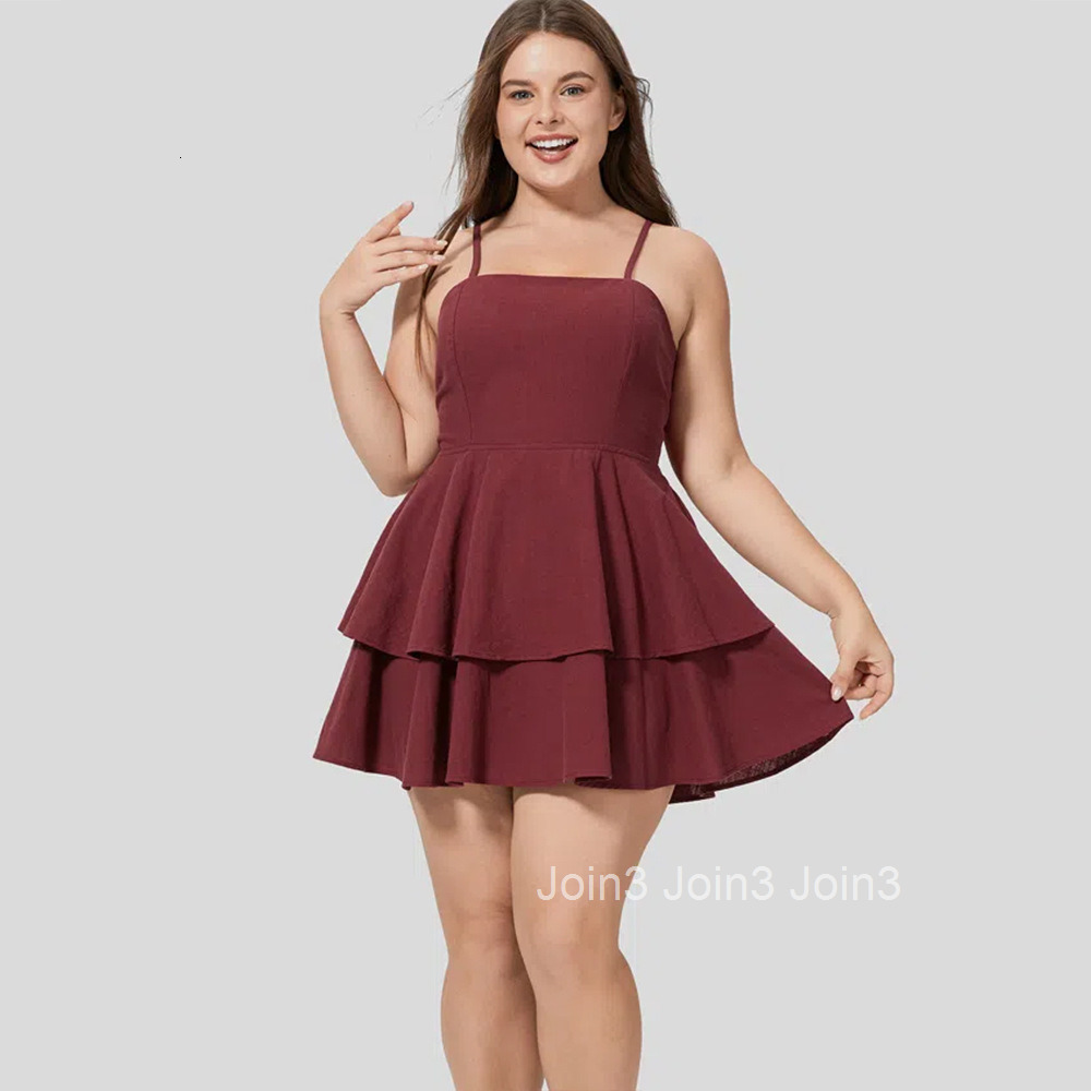 Large Size Womens Spring/summer Open Back Short Skirt Sexy Suspender Dress
