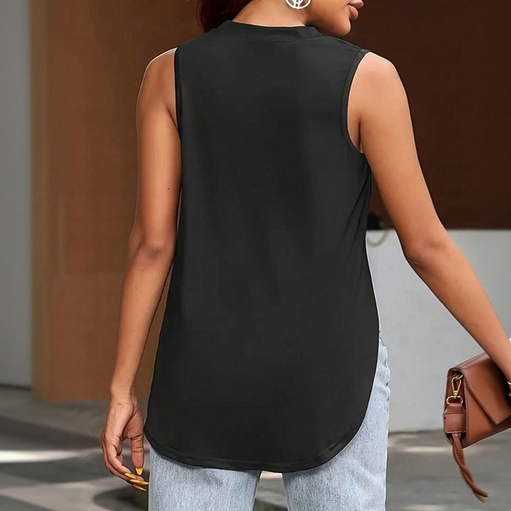 2025basic Plus Size Womens Fashion Simple T-shirt Versatile Commuting Casual Style Mid Length Top