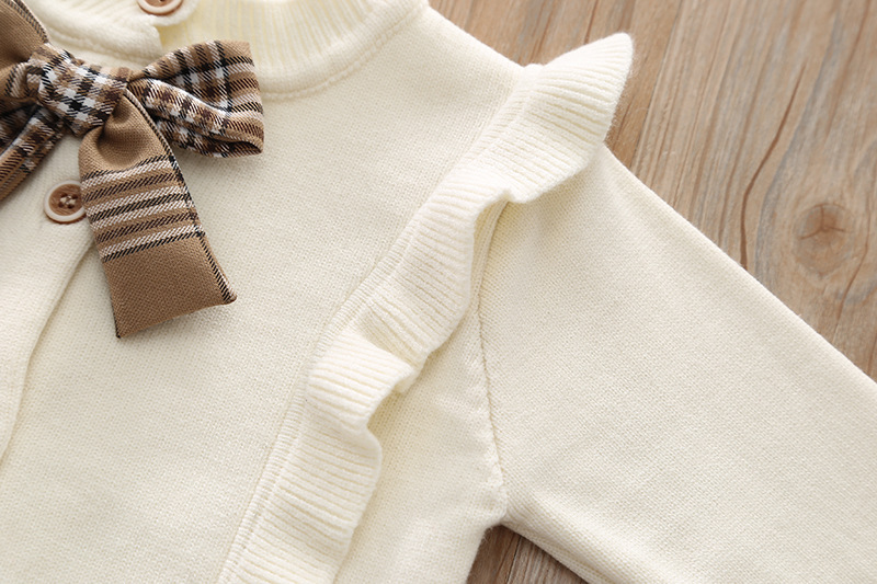 Baby Girl Winter Clothing Sets Autumn Children Knitted Sweater With Skirt Kids 2 Piece Casual Outfits 3-7Y y250607D230