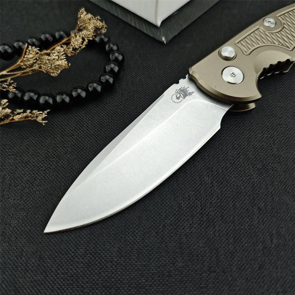 Hinderer XM18 AUTO Spring Assisted Utility Pocket Folding Knife D2 Blade Aluminum Handle Outdoor Hunting Tactical Knives Camping EDC Tool