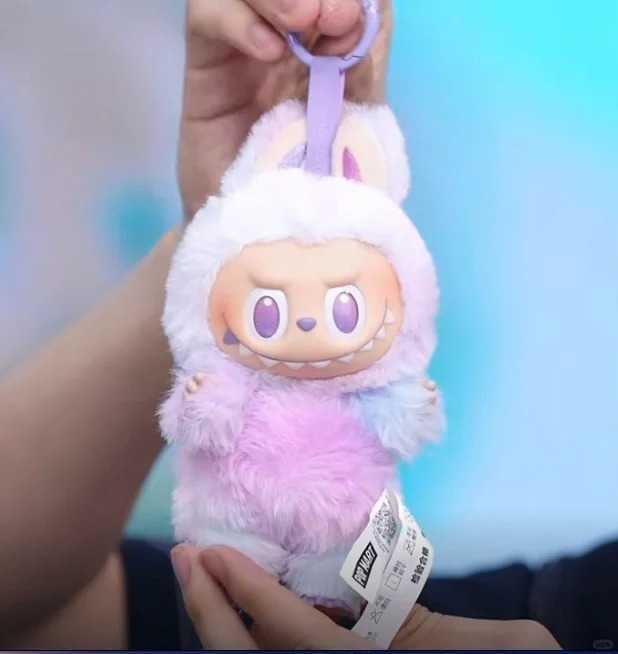 High quality and cute Labubu monster box toy heart-shaped Macarone Kai guessing bag pattern bag gift 1 1 replicaXJ250506