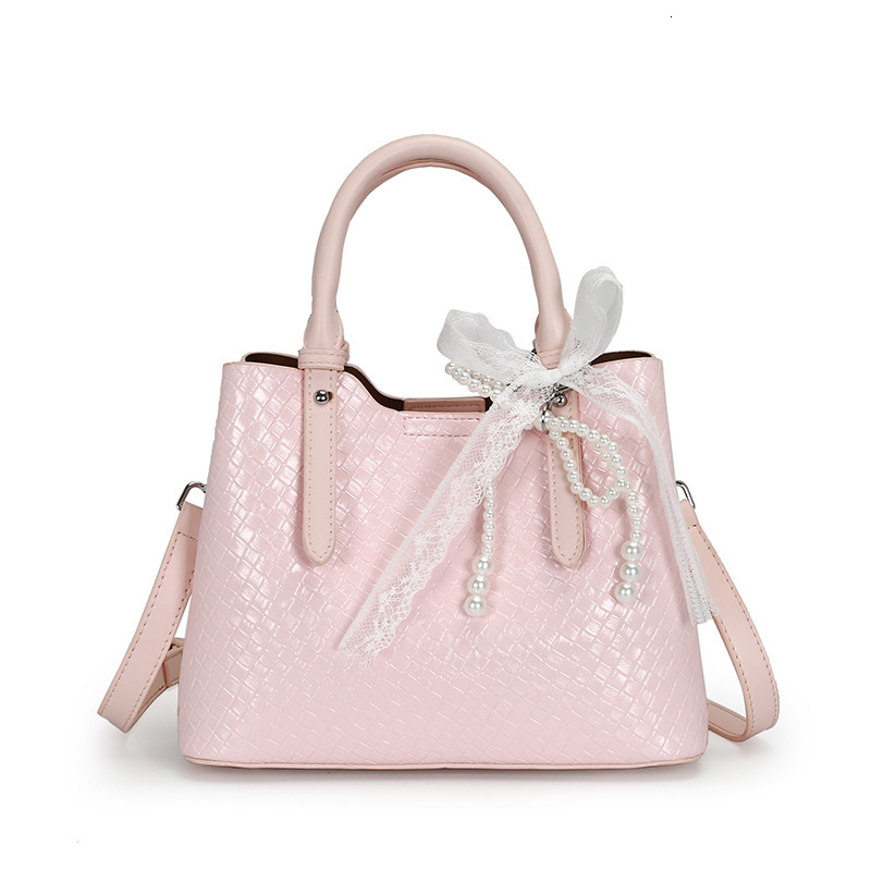 2025S designer new woven handbag shoulder stylish women crossbody bucket bag