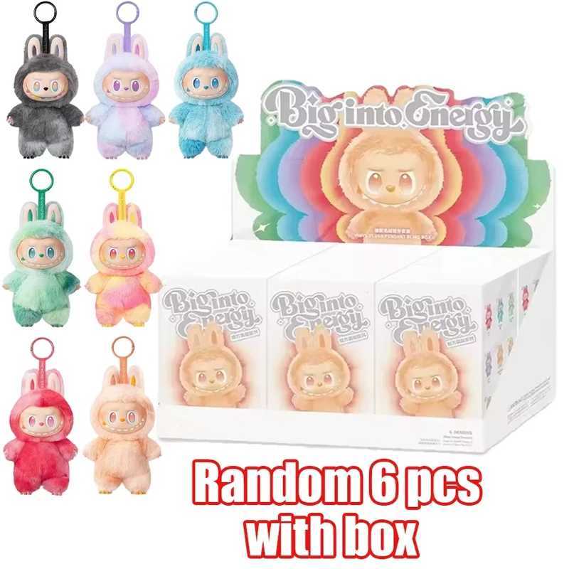 2025 New Labubu V3 The Monsters Big Into Energy Series Vinyl Pendant Blind Box Kawaii Figure Face Doll Keychain Decor GiftT250516