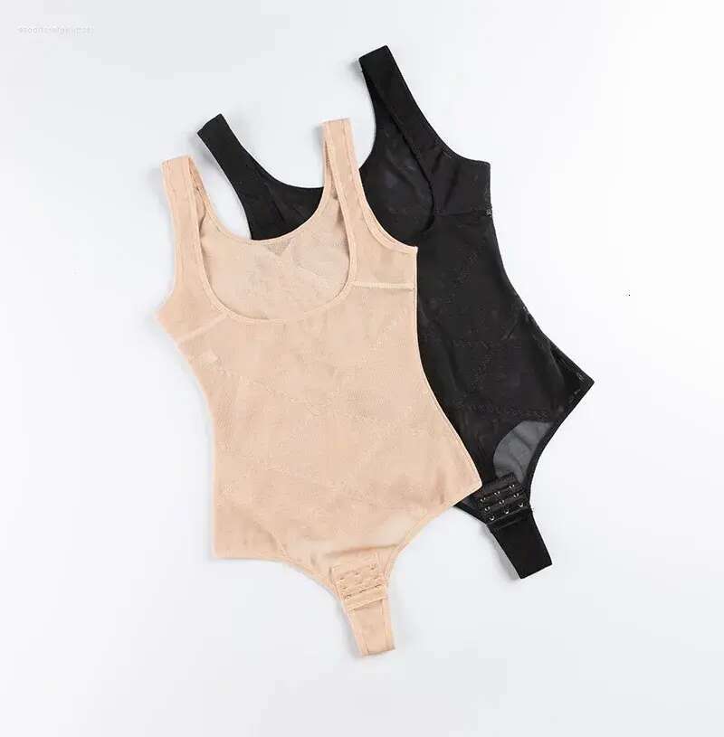 Women's Shapers Womens Shapewear Bodysuit Thong Tummy Control BuLifter Body Shaper Seamless Waist Trainer Corset X-shaped Stoh Girdles designer b