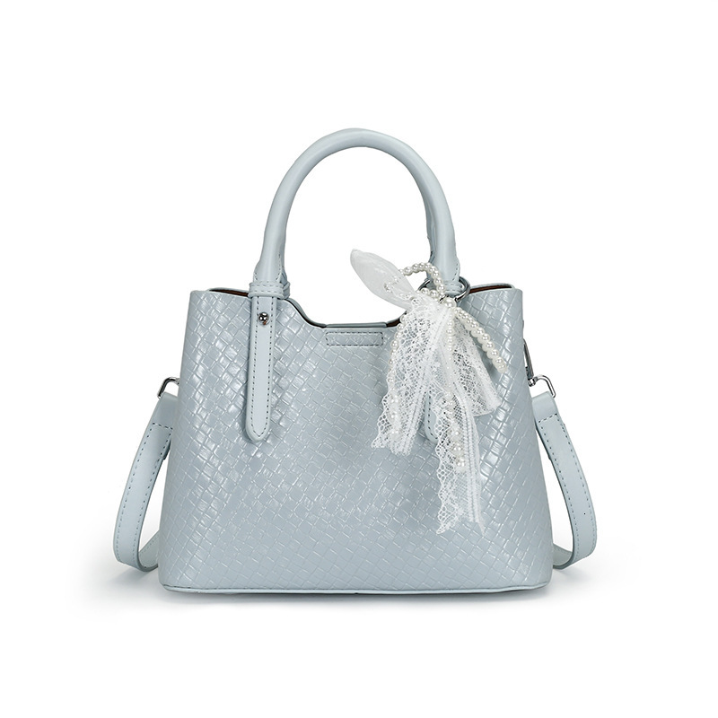 2025S designer new woven handbag shoulder stylish women crossbody bucket bag